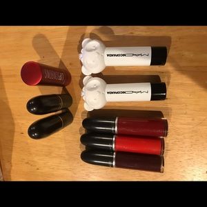 Lip lot 5 lipsticks and 3 lip glosses